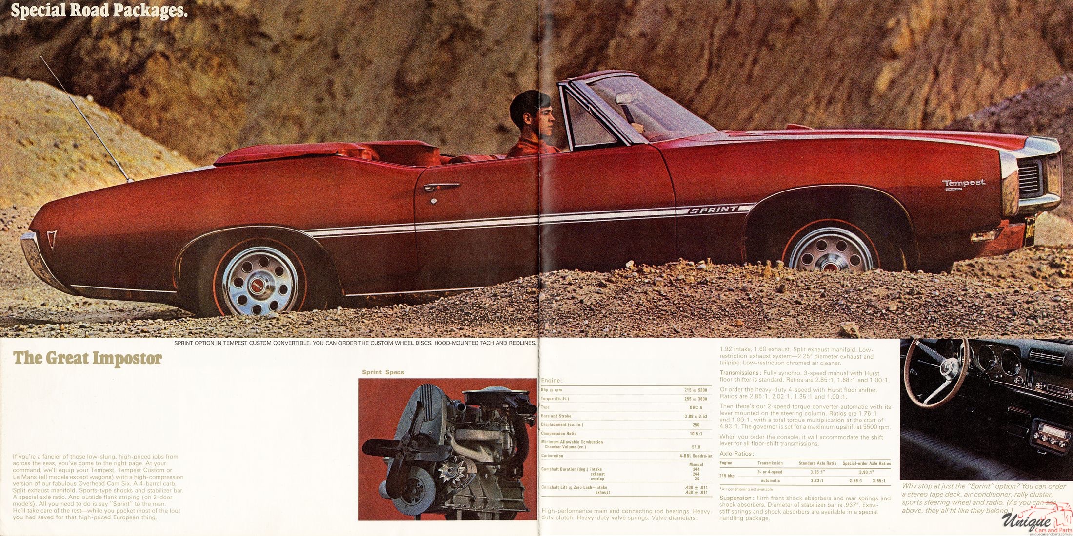 1968 Pontiac Greats Brochure Page 1